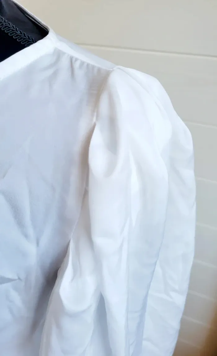 Blouse blanche chic Promod - photo numéro 3