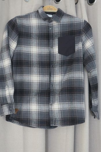 Chemise de qualité à carreaux Verbaudet