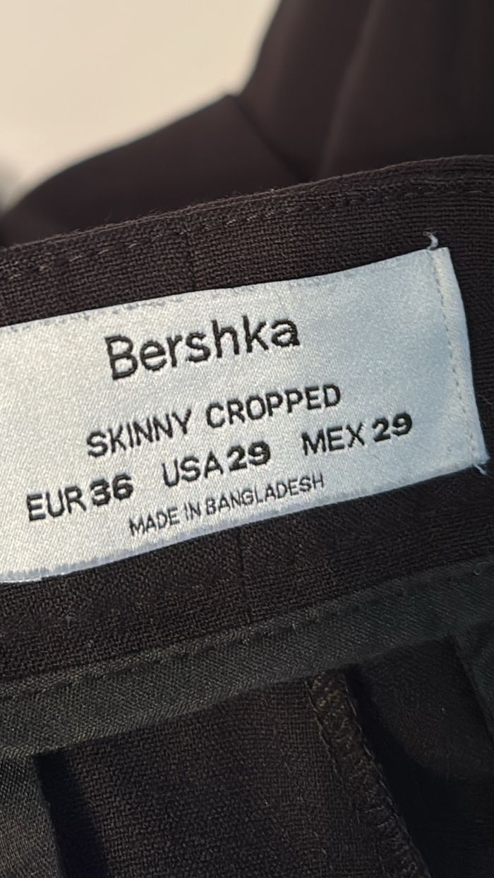 Pantalon à pince noir Bershka T36 - photo numéro 3