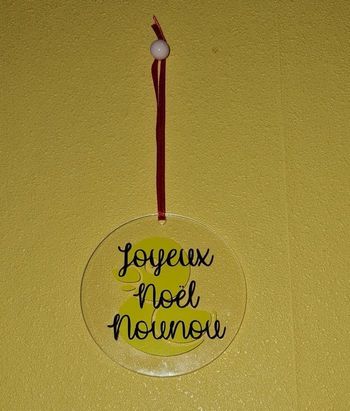 Boule de Noël Nounou