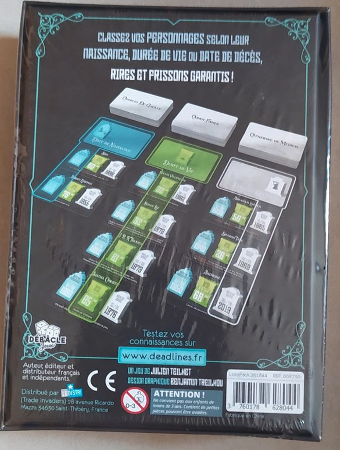 Deadlines - jeu de société sous emballage - photo numéro 2