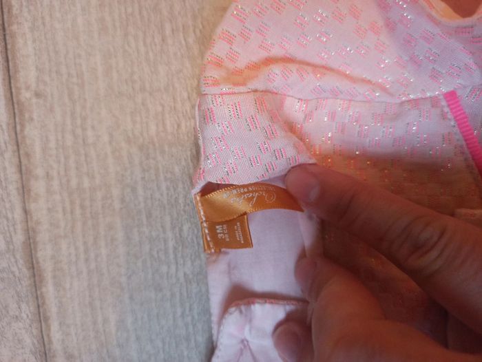 Robe rose paillettes orchestra - photo numéro 3