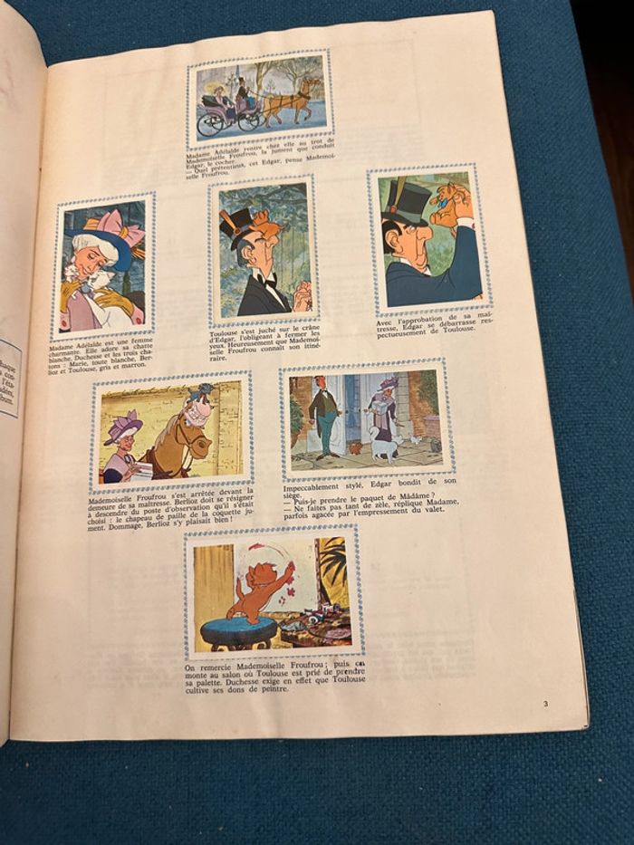 Album livre vignettes Viu (style Panini) complet Walt Disney les Aristochats - photo numéro 4