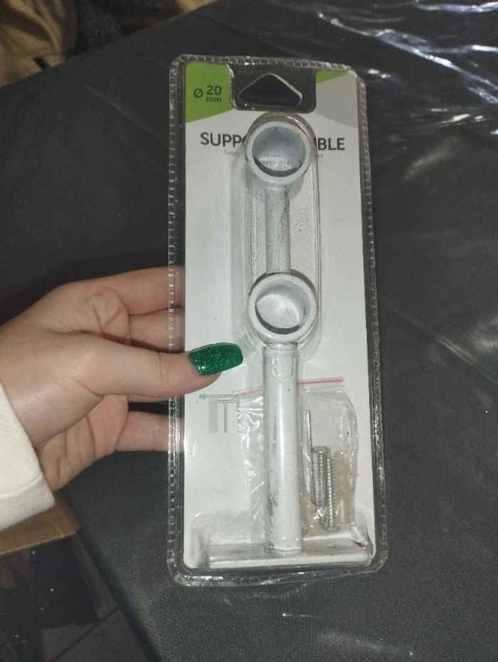 Embout tringle a rideau