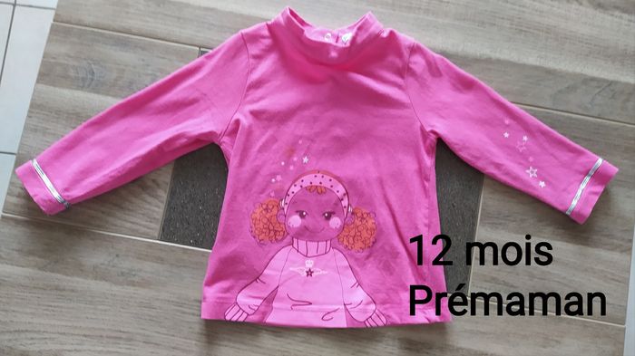 T shirt manches longues 12 mois pré maman