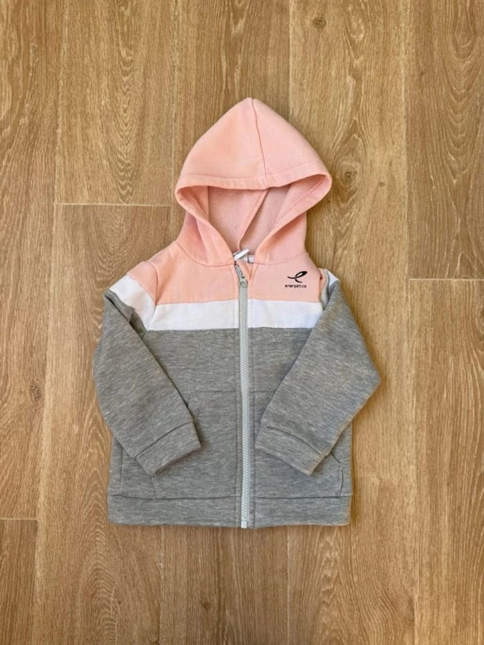 🎀 Gilet rose et gris décathlon 3 ans