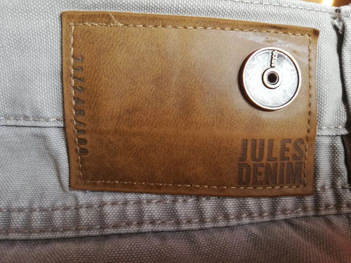 Jeans Jules straight beige 38 - photo numéro 3