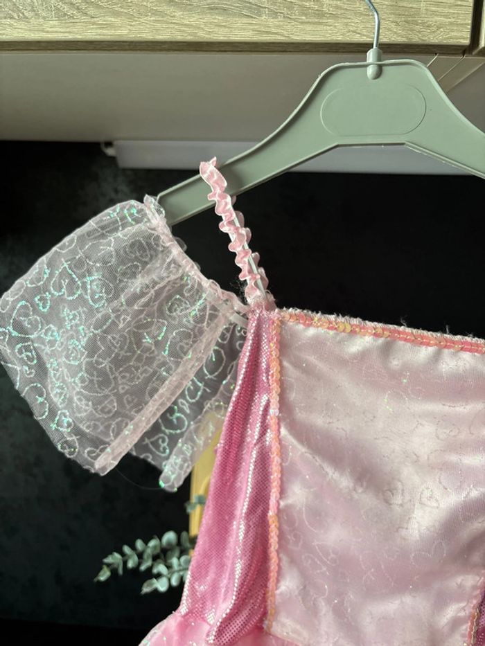 Déguisement fille princesse avec poupée 3-6ans - photo numéro 4