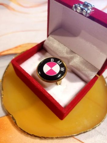 Bague BMW rose