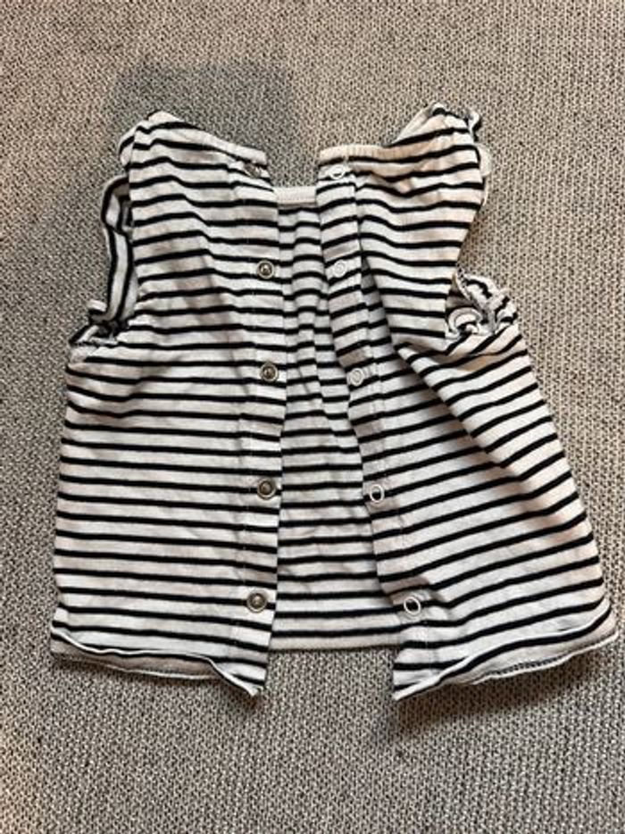 Ensemble short et t-shirt marinière manche courte - photo numéro 4