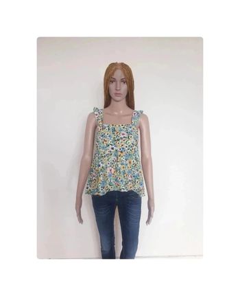 Magnifique blouse fleurie