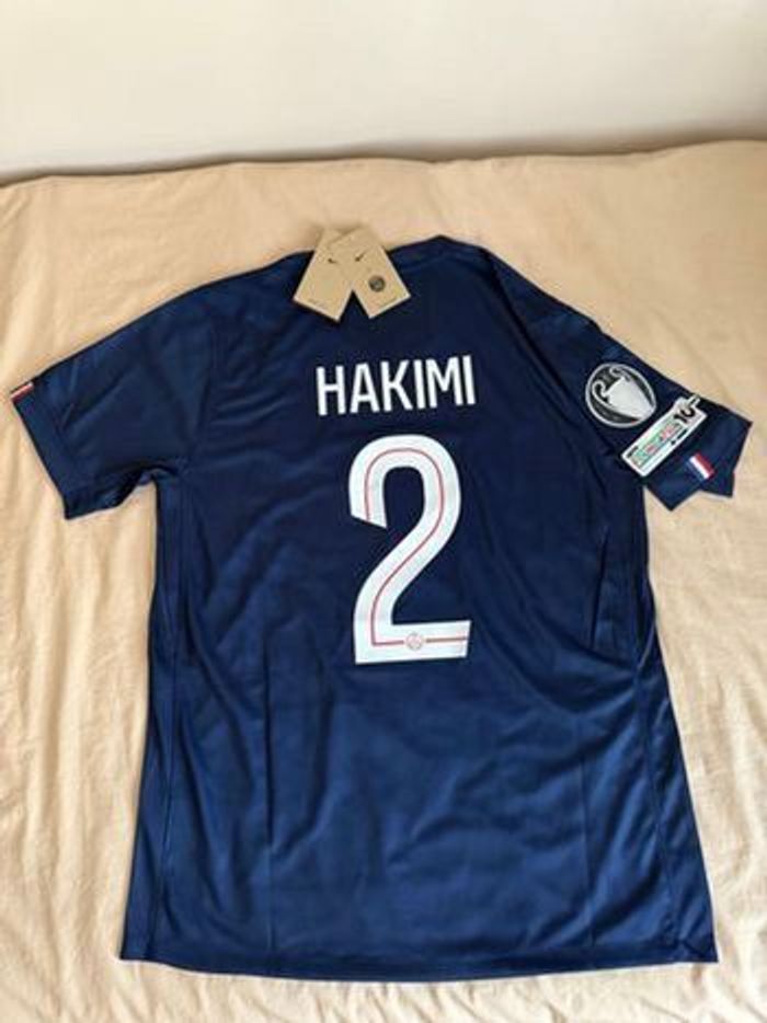 Maillot PSG 2025/2026 Achraf Hakimi Badge UEFA Taille L - photo numéro 5