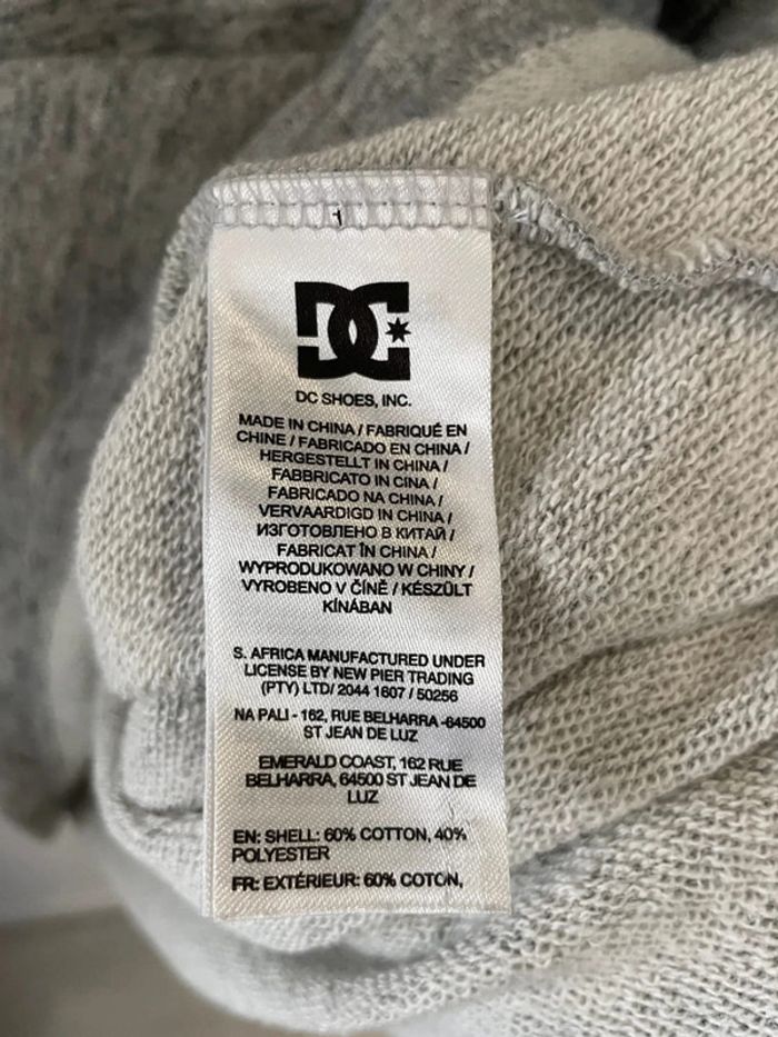 Crewneck grey DC Shoes Mens Large Skateboard Brand - photo numéro 7