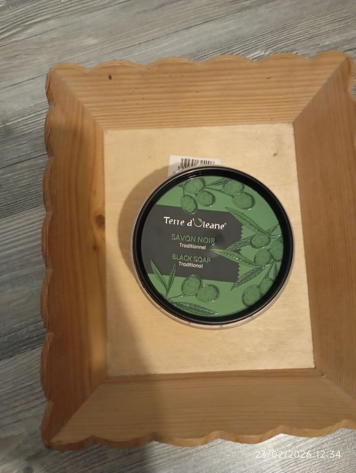 Savon noir terre d'oleane , neuf
