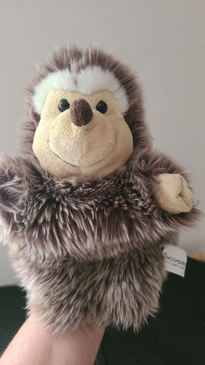 Au Sycomore Peluche Hérisson 23 cm - photo numéro 2