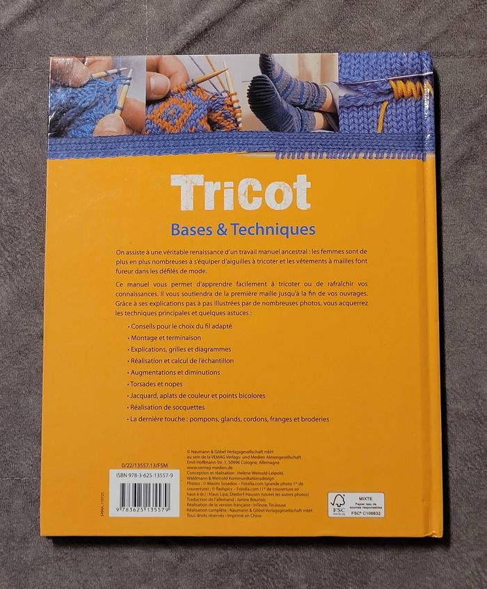 Tricot - Bases et techniques NGV (Sous la direction de) - photo numéro 6