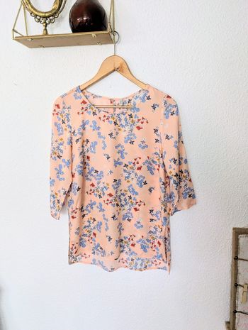 Blouse fleurie stradivarius 
