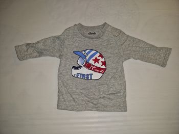 Tee shirt manches longues bébé garçon 3 mois