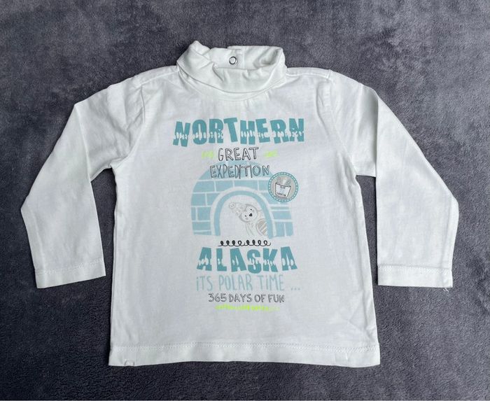 Sous-pull bébé garçon 12 mois - photo numéro 2