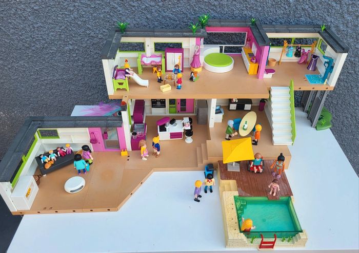 Villa playmobil avec extension