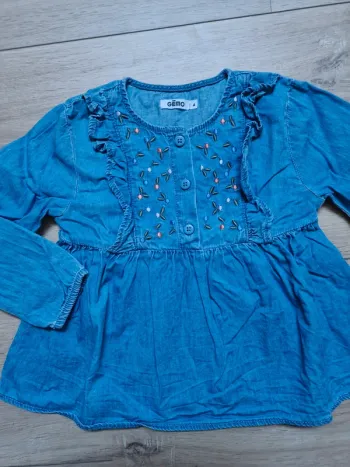 Blouse en jeans