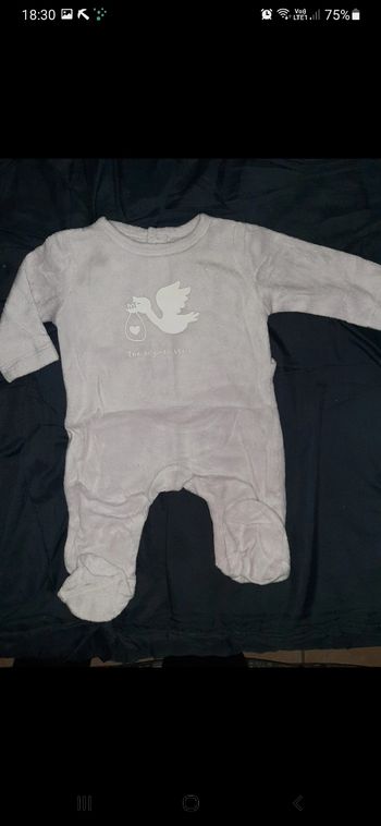 Pyjama bébé fille 1 mois (c3)