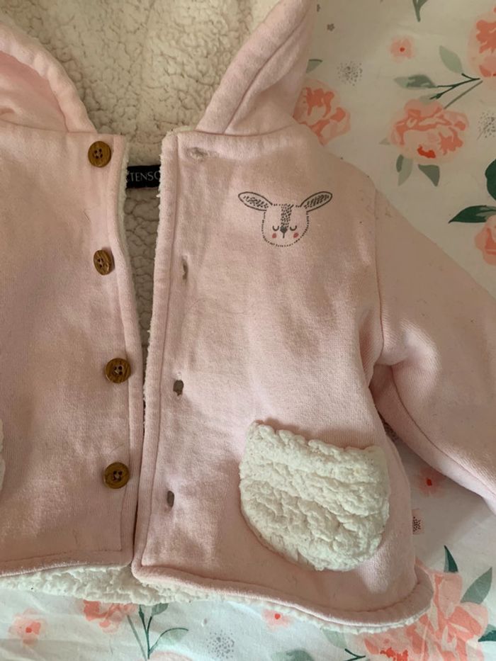 Veste molletonnée 1 mois - photo numéro 2