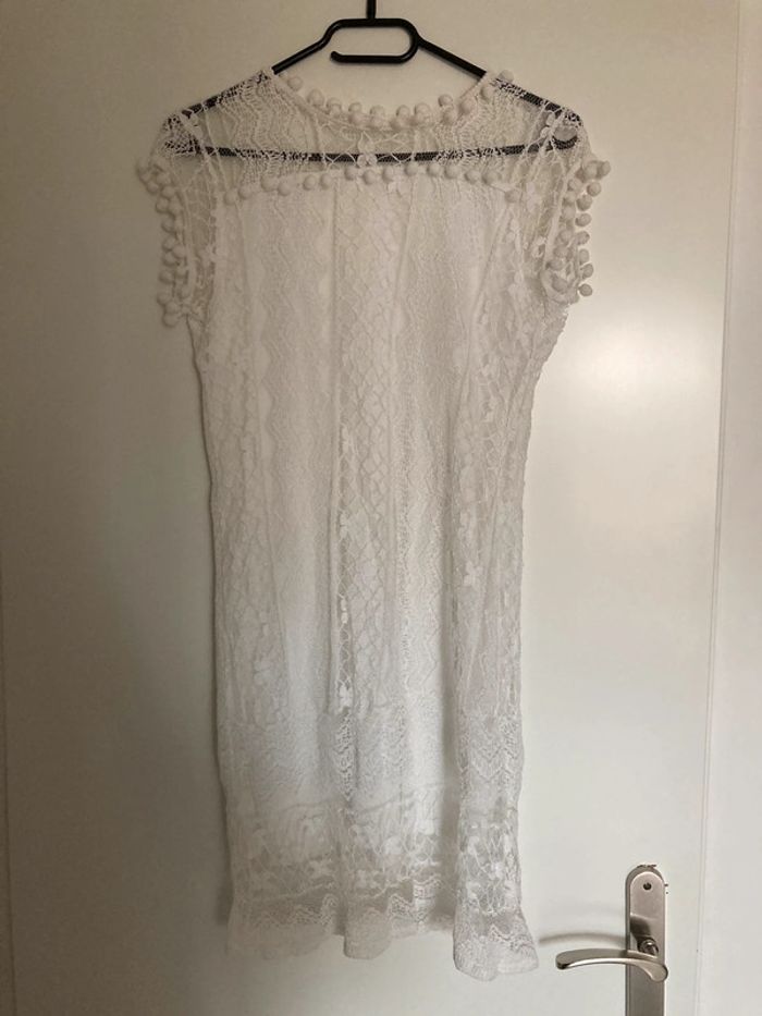 Robe blanche taille M