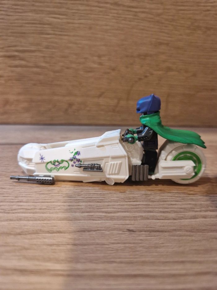 Figurine type lego Le Joker Batman avec Moto DC Comics - photo numéro 3