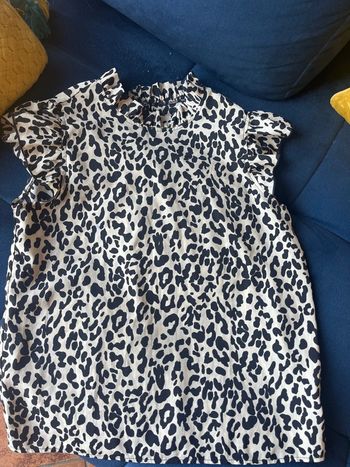 Zara blouse léopard