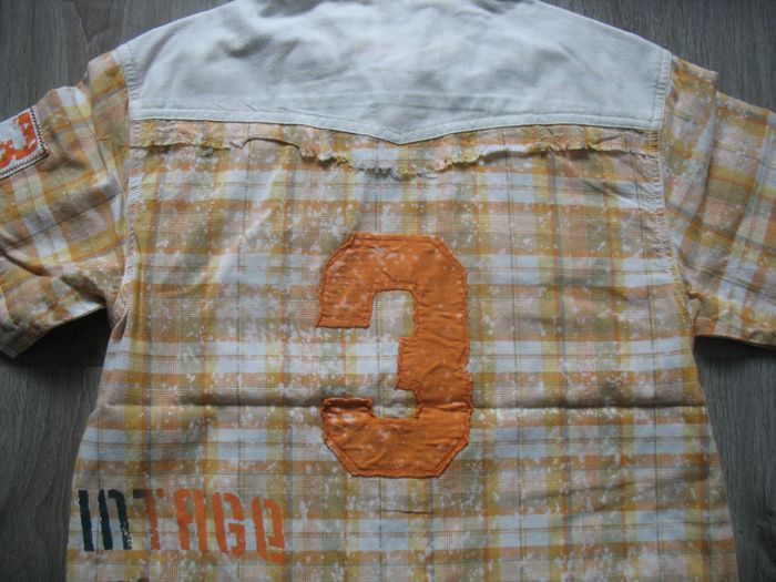 CHEMISE MC ORANGE A CARREAUX GARÇON "UP AND WEAR" - 10 ANS - n°07 - photo numéro 5