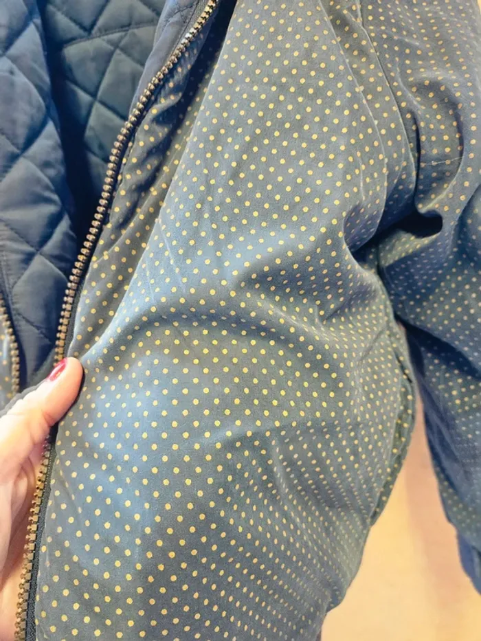 manteau fille réversible - photo numéro 4