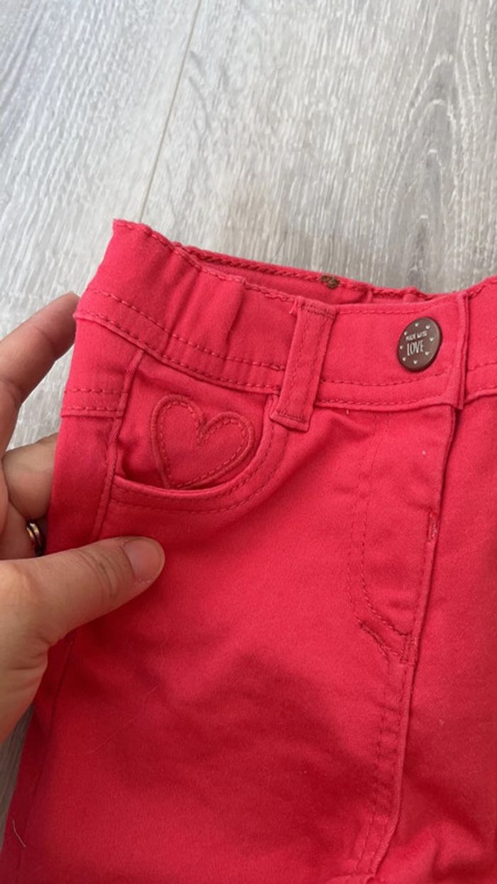 Pantalon rouge rosé - photo numéro 2