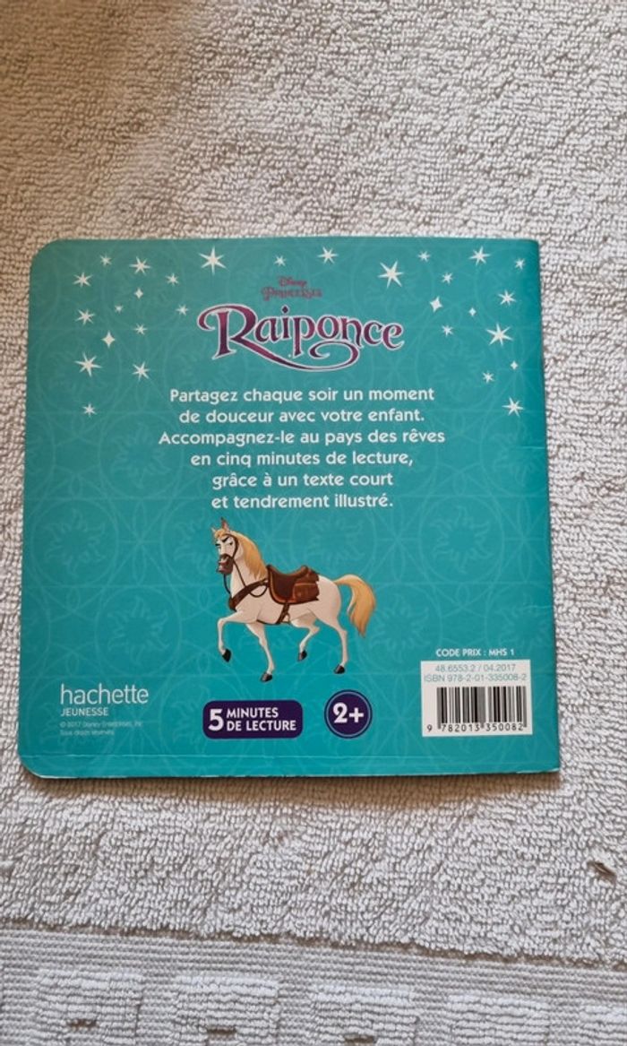Livre mon histoire du soir raiponce - photo numéro 2