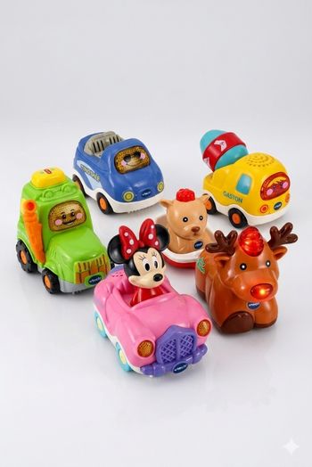 Lot de 5 Véhicules VTech - Tut Tut Bolides & Disney