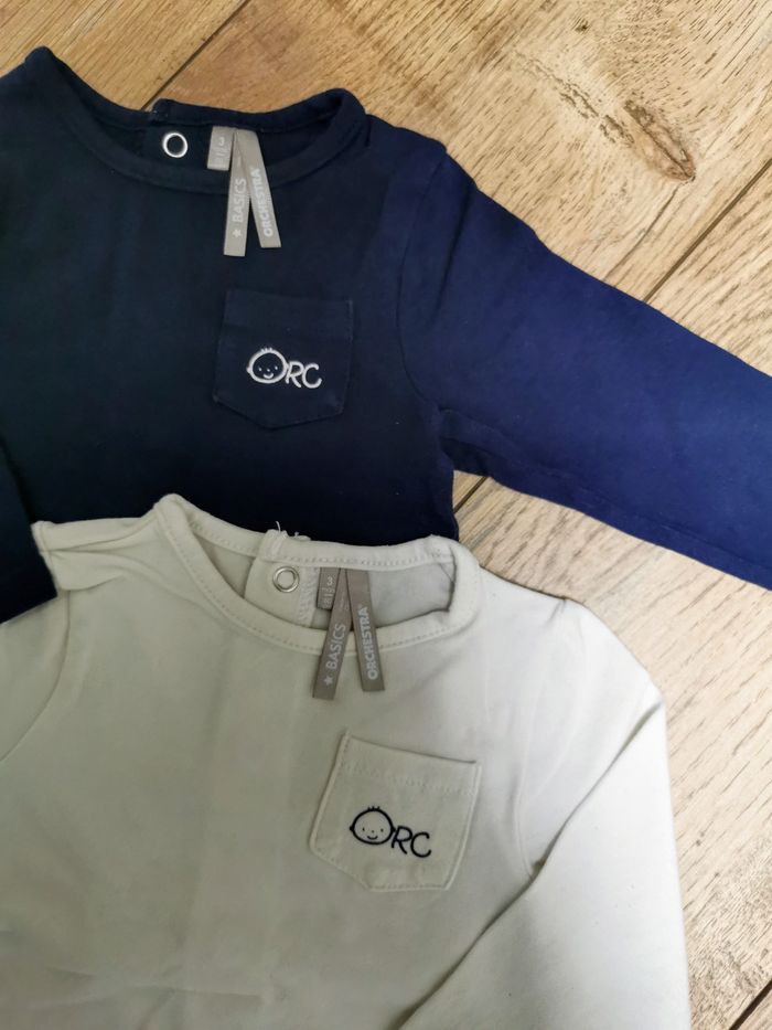 Lot de 2 tee-shirts à manches longues - photo numéro 2