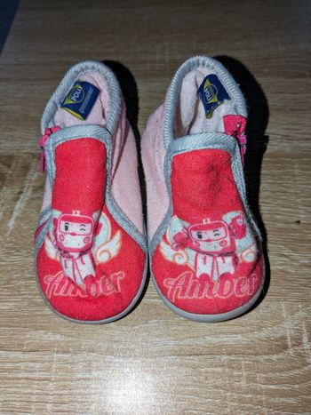 Chaussons robot car polly