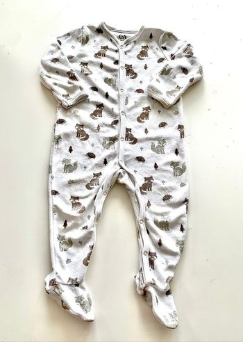 Pyjama en velours 12/18 mois ou 86 cm