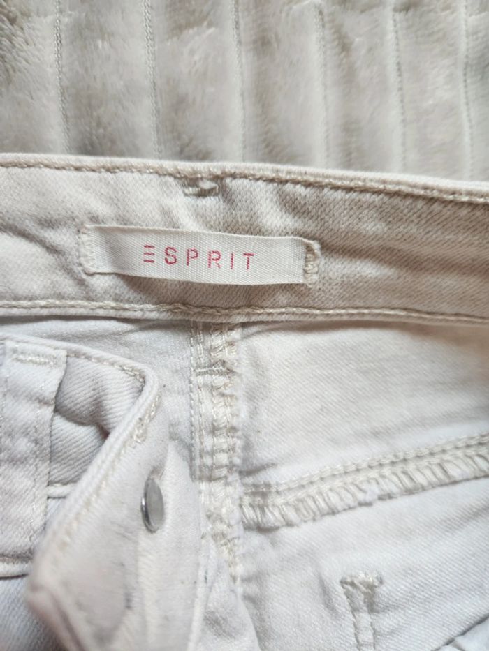 Jean blanc Esprit taille 32 - photo numéro 4