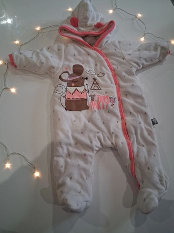 Combinaison chaude avec capuche Petit Béguin