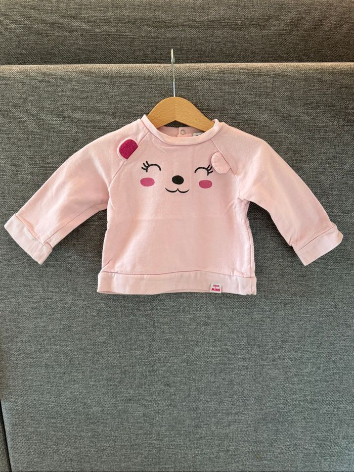 Sweat fille 18 mois