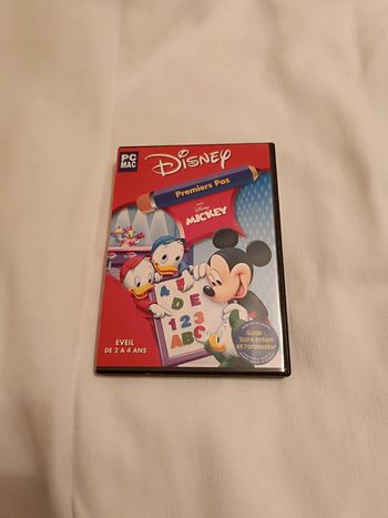 Jeu Pc d'éveil : Premiers pas avec Mickey - 2 à 4 ans _ Disney Interactive _ QuickTime - Y2K