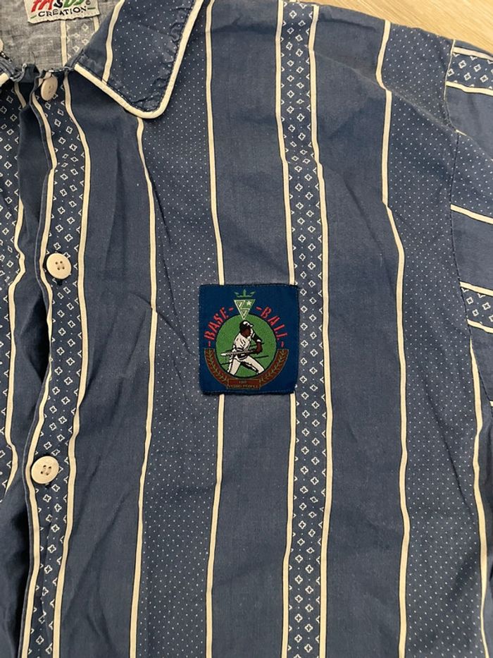 Chemise vintage frisby base ball - photo numéro 2