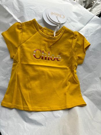 T-shirt pour bébé fille 6 mois Chloé