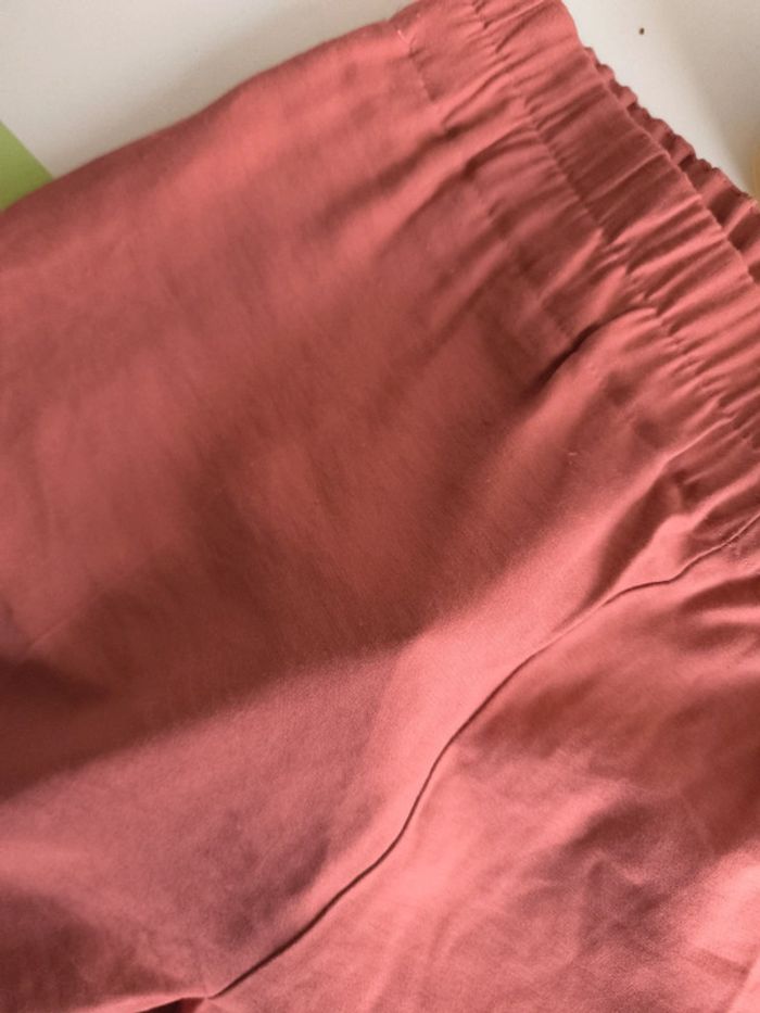 Pantalon femme -rose- chinos - photo numéro 7