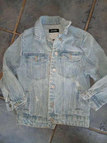 Veste en jean fille 