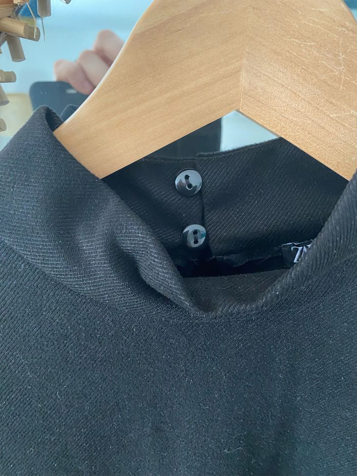 Zara Robe noire Taille 36 - photo numéro 4
