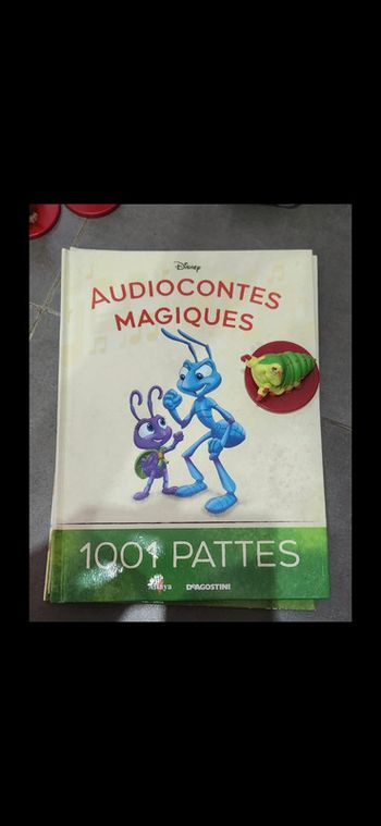 Livre et figurine 36 des audiocontes Magiques altaya audio conte audio compte disney