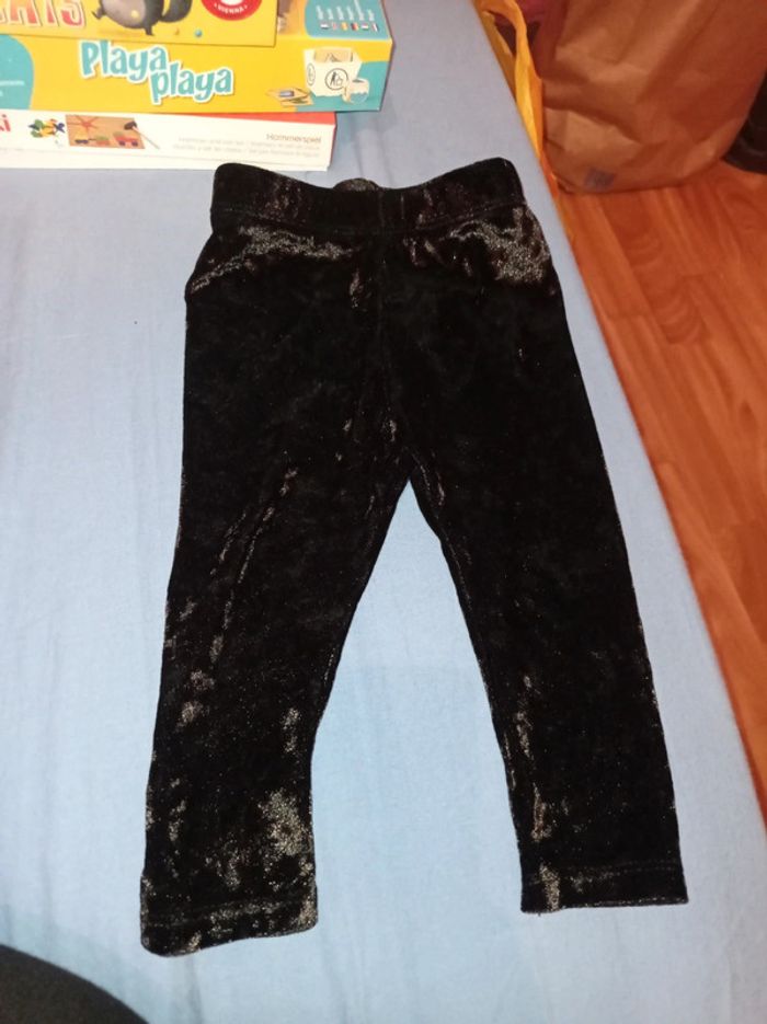 Legging effet satin 12 mois