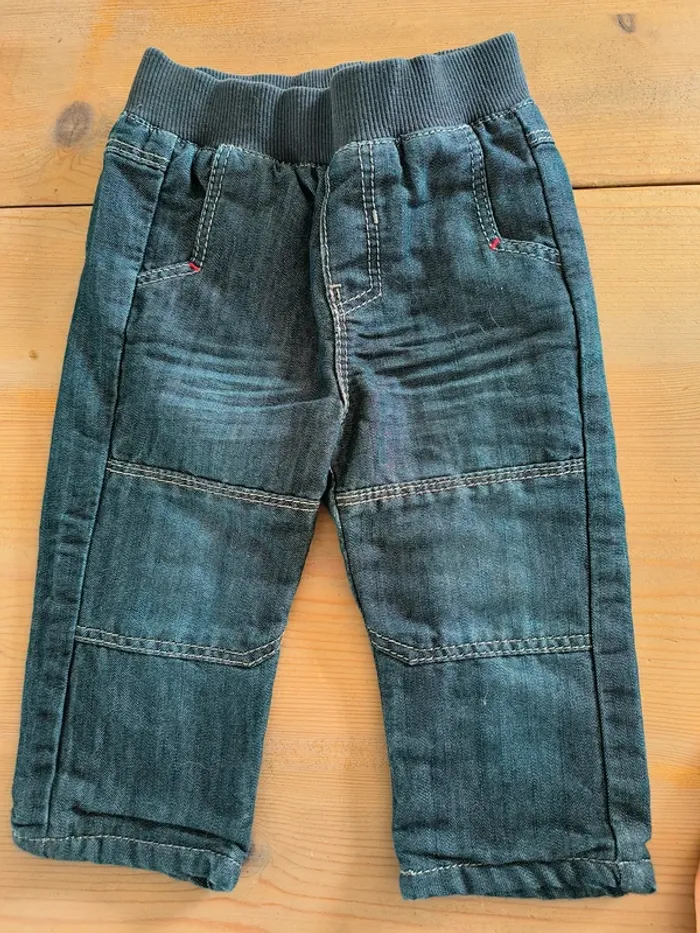 Lot de 5 pantalons bébé garçon 6 mois - Sergent major, Obaïbi et autres - photo numéro 5
